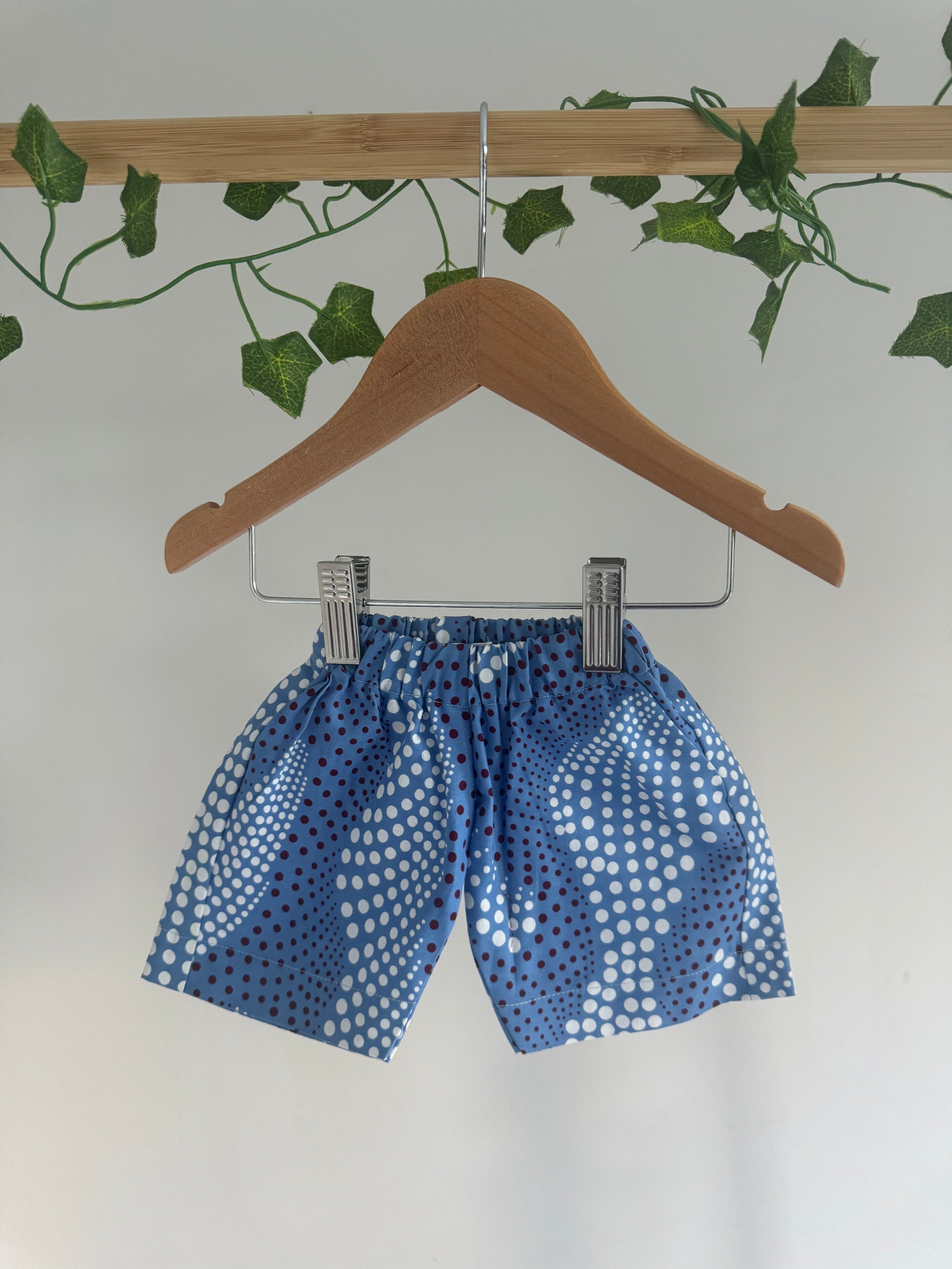 Baby Shorts | Blue Dot