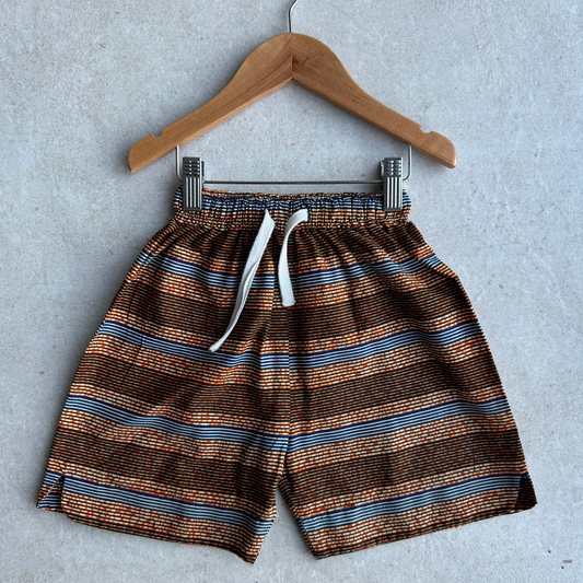 Pre-loved Temi Shorts | Golden Stripe