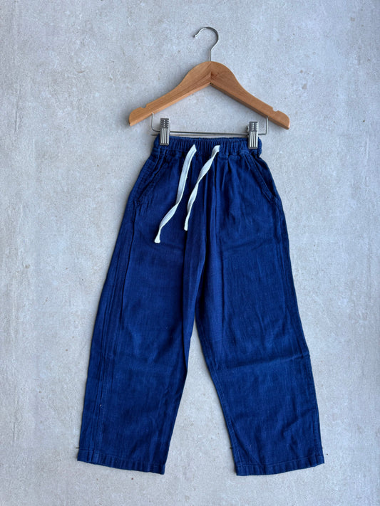 Pre-loved Remi Trousers | Deep Dark Indigo