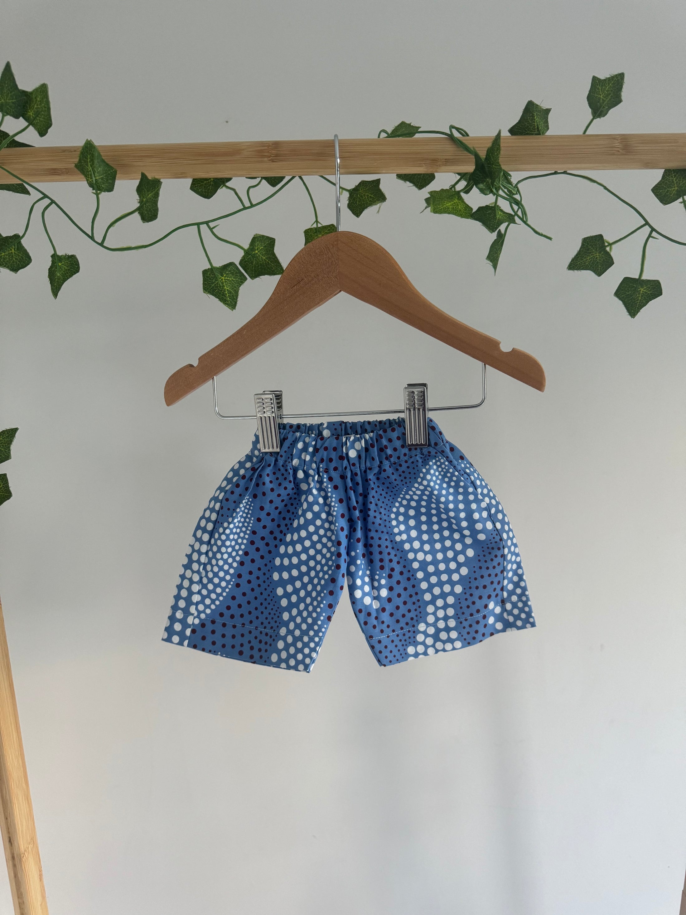 Baby Shorts | Blue Dot