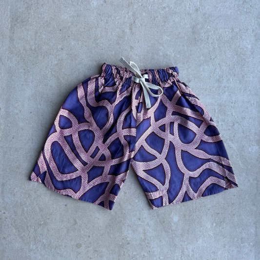 Pre-loved Temi Shorts | Pink Squiggle