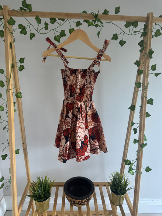 Idia Dress | Autumn Leaf