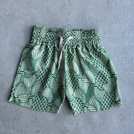 Pre-loved Temi Shorts | Forest Sketch