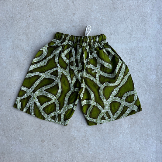 Pre-loved Temi Shorts | Fern Squiggle