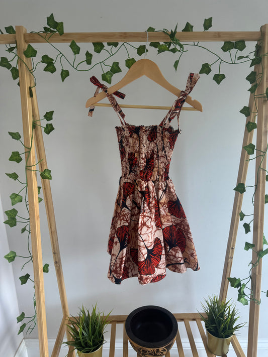 Idia Dress | Autumn Leaf