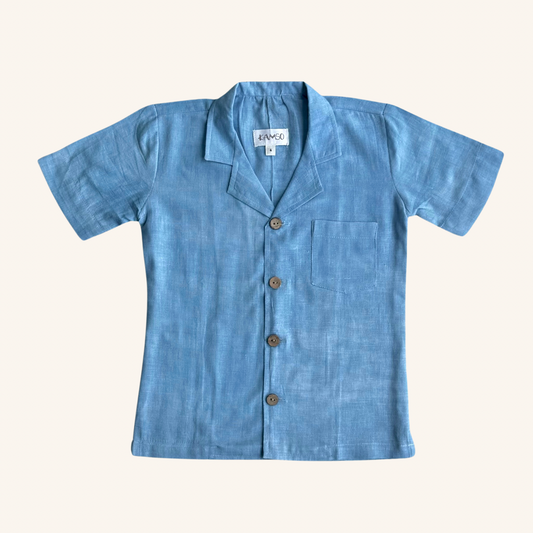 Temi Shirt | Light Indigo