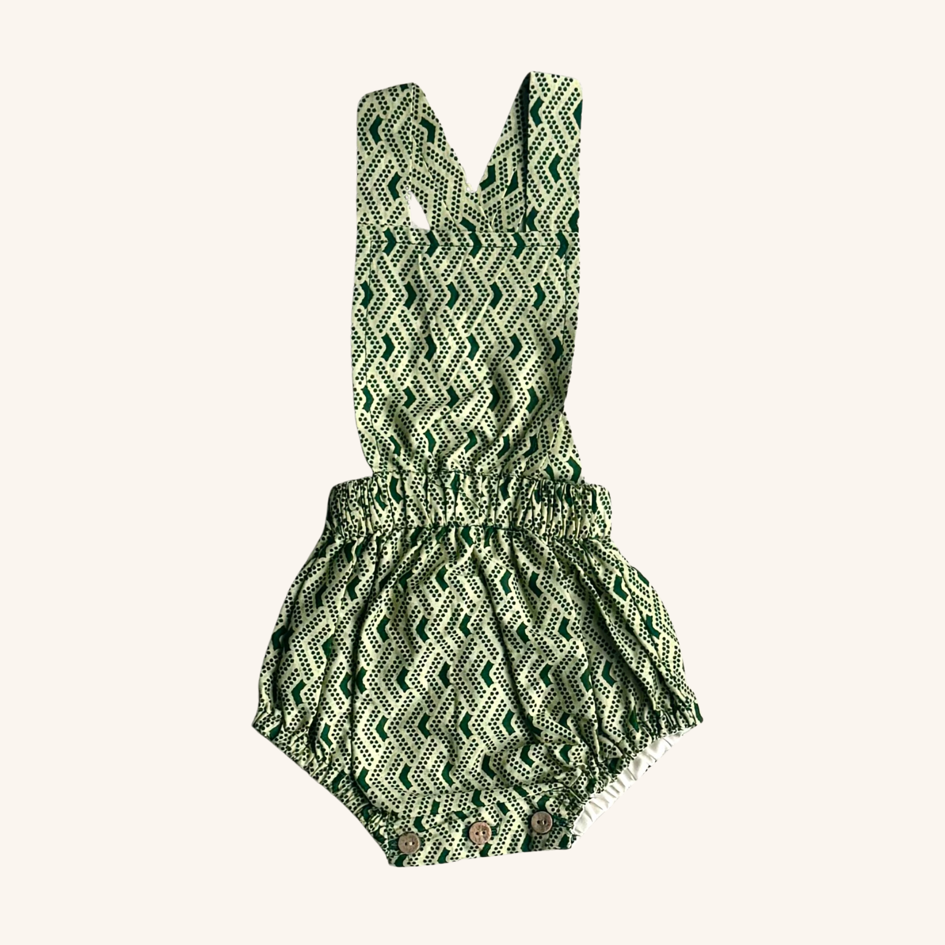 Anwuli Cross Romper | Forest Fawn