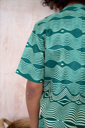 Temi Shirt - Jade Wave