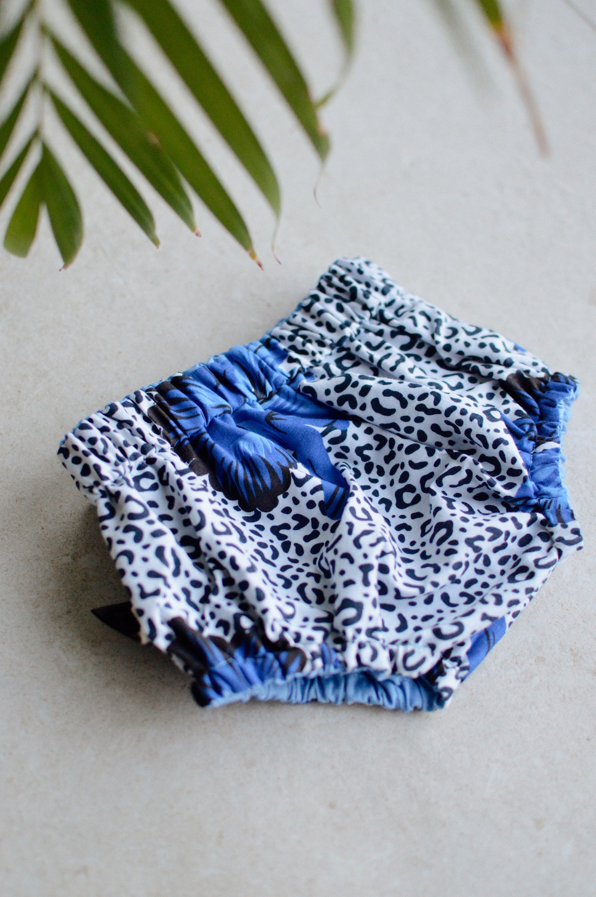 Reversible Indigo Bloomers