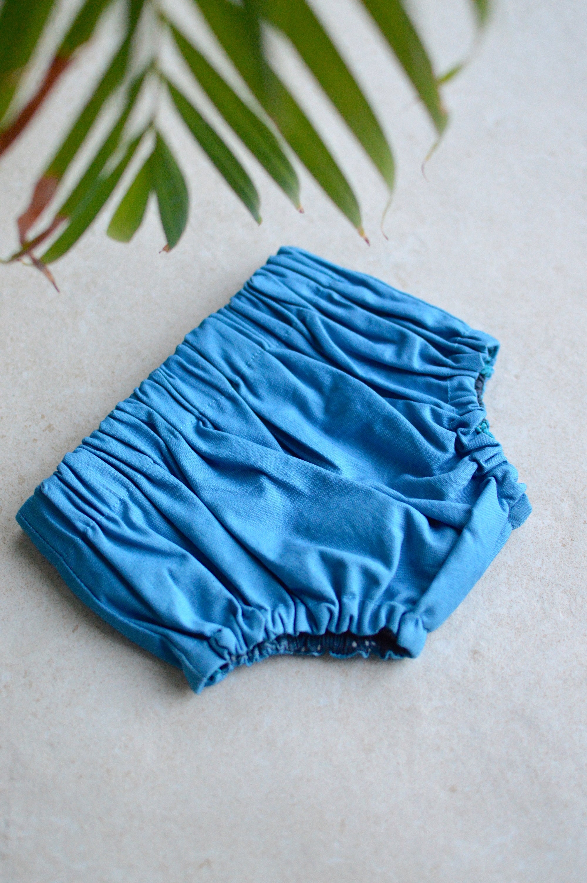 Reversible Indigo Bloomers