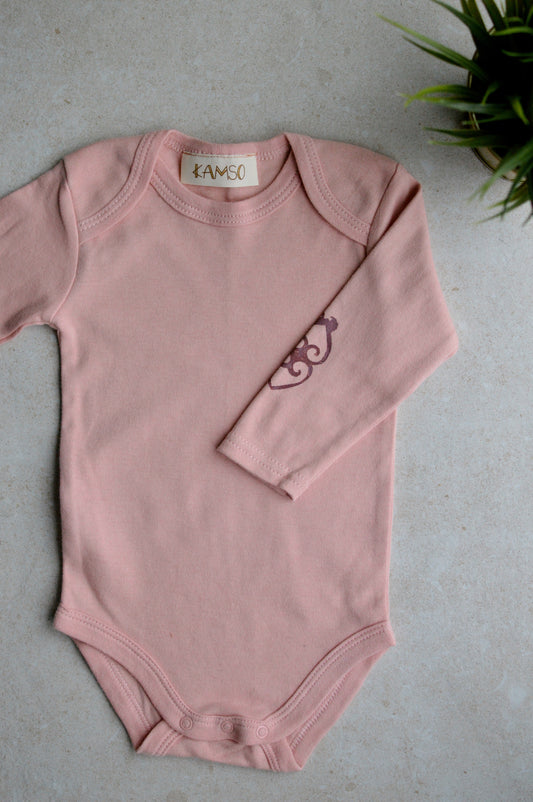 Long Sleeve Bodysuit<br> Hibiscus