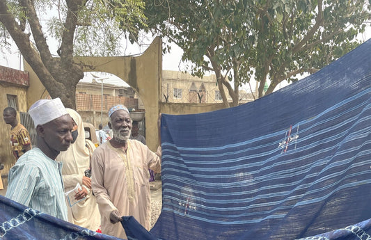 Fulani Wrapper Indigo Fabric