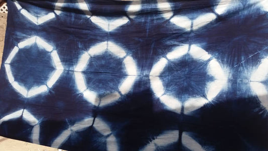 Indigo Pits Indigo Fabric