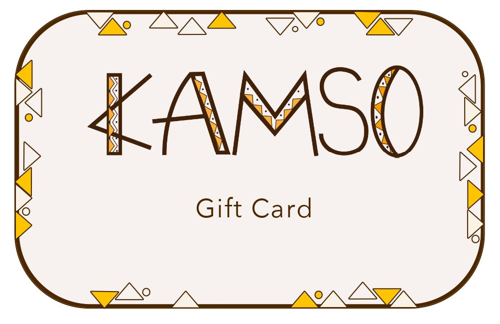 Kamso Gift Card